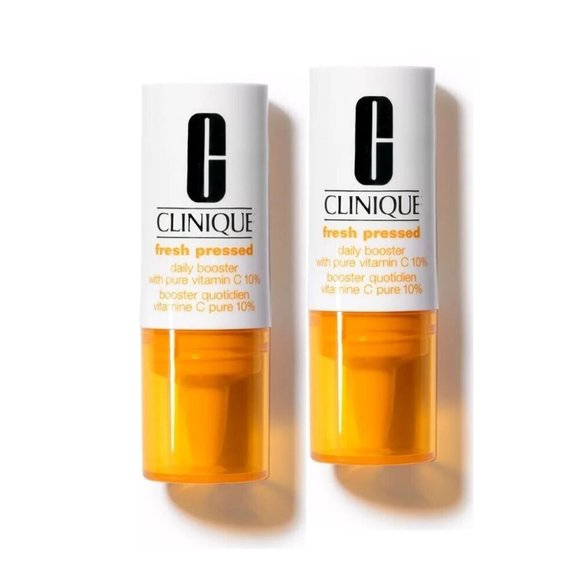 Clinique Other - CLINIQUE Fresh Pressed Daily Booster with Vitamin C *Lot of 2* 0.29oz/8.5ml each